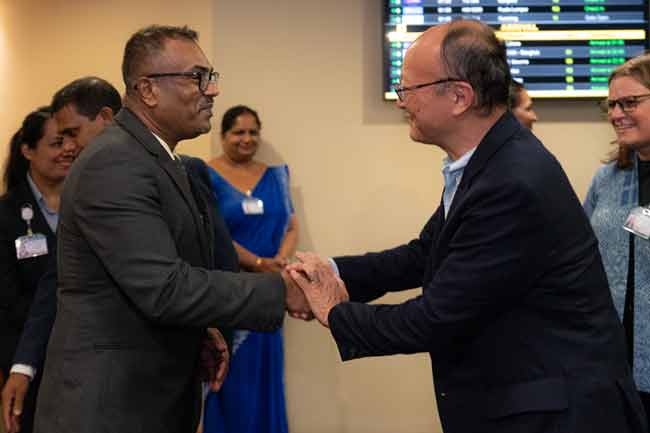 ආසියානු සංවර්ධන බැංකුවේ සභාපති නිල සංචාරයක් සඳහා දිවයිනට