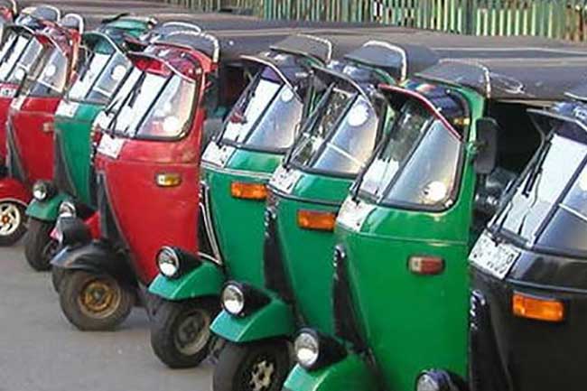 ත්‍රීරෝද රථ ගාස්තු ඉහළට 