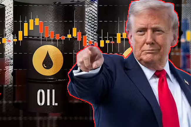 ට්‍රම්ප්ගේ ප්‍රකාශයත් සමඟ ලෝක වෙළෙඳපොළේ තෙල් මිල පහළට