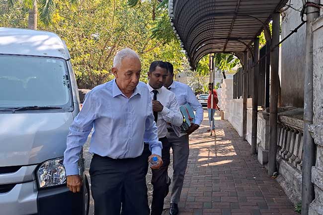 ශ්‍රීලන්කන් හිටපු සභාපති නිශාන්තට ඇප