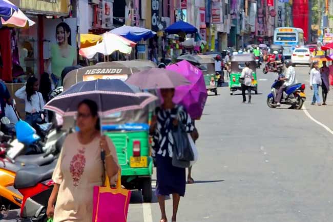 හෙට උණුසුම අවධානය යොමු කළයුතු මට්ටමට