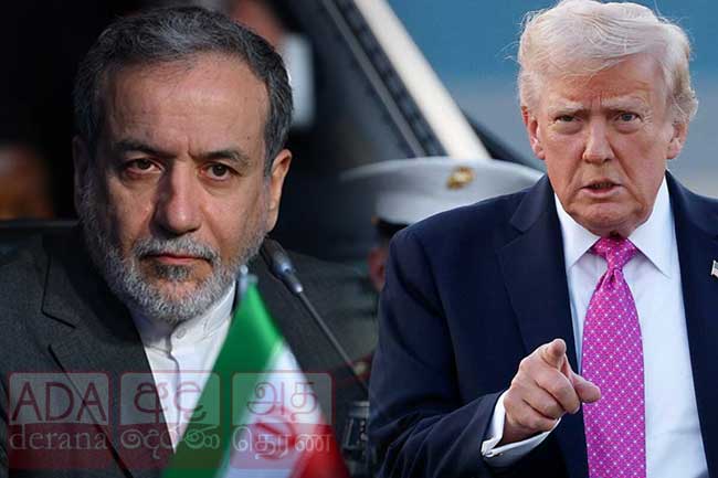 සාම යෝජනාවට එකඟ නොවුණහොත් ඉරානයට දැඩි ප්‍රහාර - අමෙරිකාව අනතුරු අඟවයි