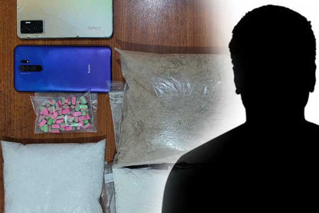 රුපියල් කෝටි 5ක මත්ද්‍රව්‍ය සමග සැකකරුවෙක් අත්අඩංගුවට