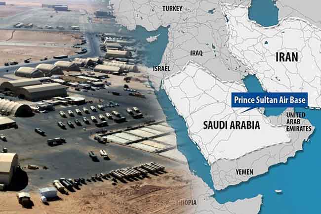 සෞදියේ ප්‍රින්ස් සුල්තාන් කඳවුරට ඉරානයෙන් ප්‍රහාරයක්