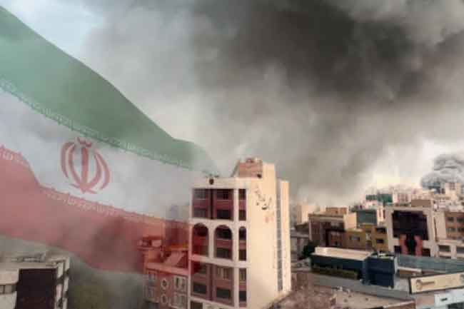 මැදපෙරදිග යුද්ධය නිසා ඉරානයට සිදුව ඇති හානිය‍