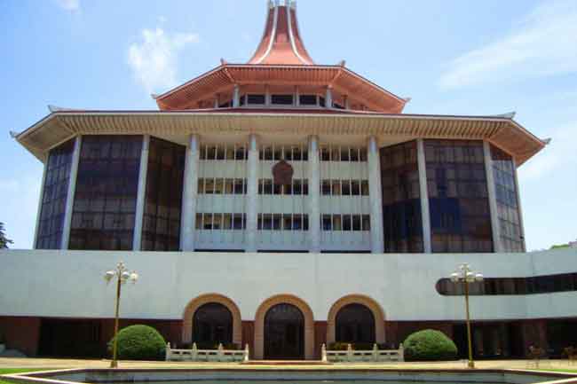 ශ්‍රේෂ්ඨාධිකරණය භෞතික නඩු ගොනු රහිතව නඩු විමසයි