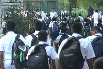 වියළි කාලගුණය හමුවේ පාසල් කටයුතු සිදුකිරීම පිළිබඳ නිර්දේශ මාලාවක්