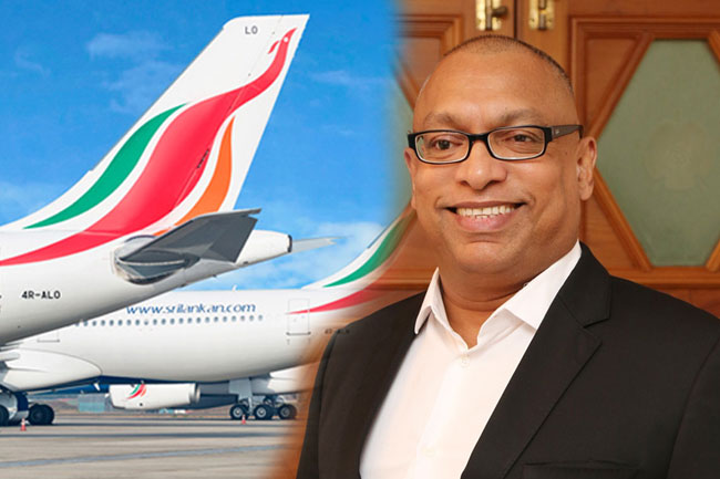 ශ්‍රීලන්කන් ගුවන් සමාගමේ සභාපති සරත් ගණේගොඩ ඉල්ලා අස්වෙයි