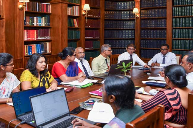 ප්‍රජාශක්ති ජාතික වැඩසටහනේ ප්‍රගතිය සොයා බැලීමේ සාකච්ඡාවක්