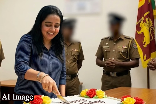 CCD යේදී ඉෂාරා සෙව්වන්දි වෙනුවෙන් සූදානම් කළ උපන්දින සාදය