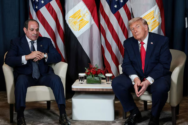 යුද්ධය නැවැත්විය හැක්කේ ට්‍රම්ප්ට පමණයි - ඊජිප්තු ජනපතිගෙන් ඉල්ලීමක්