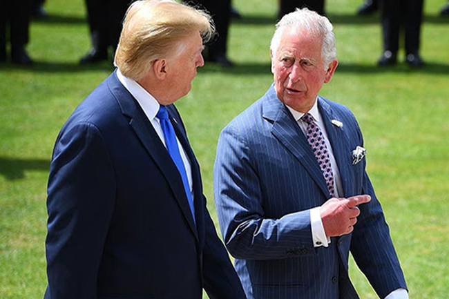 චාල්ස් රජු ලබන මසයේ අමෙරිකාවට