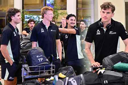 නවසීලන්ත 'ඒ' කණ්ඩායම දිවයිනට