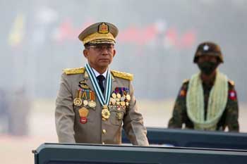 මියන්මාරයේ නව ජනාධිපති ලෙස ජෙනරාල් මින් අන්ග් හලින්ග් පත්වෙයි