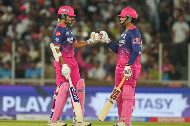 රාජස්ථාන් රෝයල්ස් කණ්ඩායමට ලකුණු හයක ජයක් 