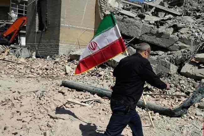 ඉරාන යුද්ධයට සටන්විරාමයක් 