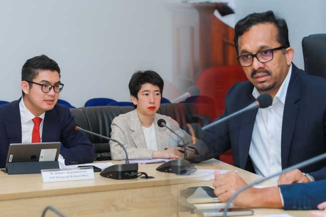 IMF නියෝජිතයන් සහ හඳුන්නෙත්ති අතර සාකච්ඡාවක් 