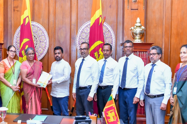 ජන හා නිවාස සංගණනය 2024 අවසන් වාර්තාව ජනපතිට භාරදෙයි