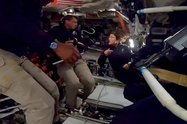 හඳේ චාරිකාවේ වැසිකිළි ගැටලුවක්