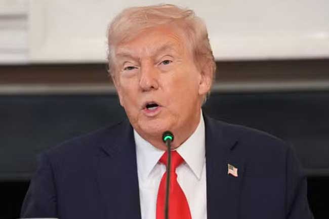 ඉරානය සමඟ සති දෙකක සටන් විරාමයක් ට්‍රම්ප් විසින් ප්‍රකාශයට පත්කරයි