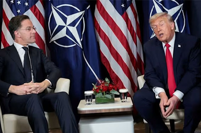 ට්‍රම්ප්ගෙන් නේටෝ සංවිධානයට දැඩි විවේචන