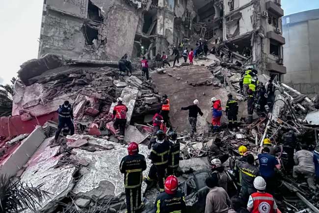 ලෙබනනයට එල්ලවූ ප්‍රහාරවලට ප්‍රතිප්‍රහාර එල්ල කරන බවට ඉරානය අනතුරු අඟවයි