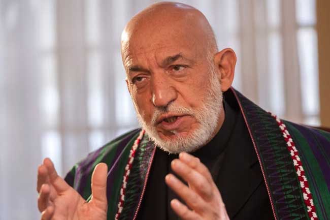 ඇෆ්ගන් හිටපු ජනපතිගෙන් පාකිස්තානයට දොස්