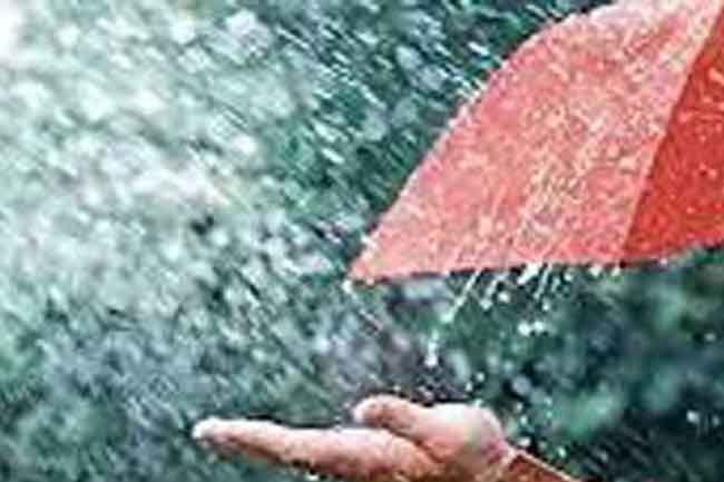 අද ප්‍රදේශ රැසකට වැසි තත්ත්වයක්