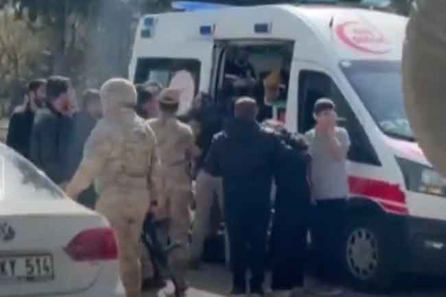 තුර්කියේ පාසලක වෙඩි තැබීමකින් 16 දෙනෙකුට තුවාල