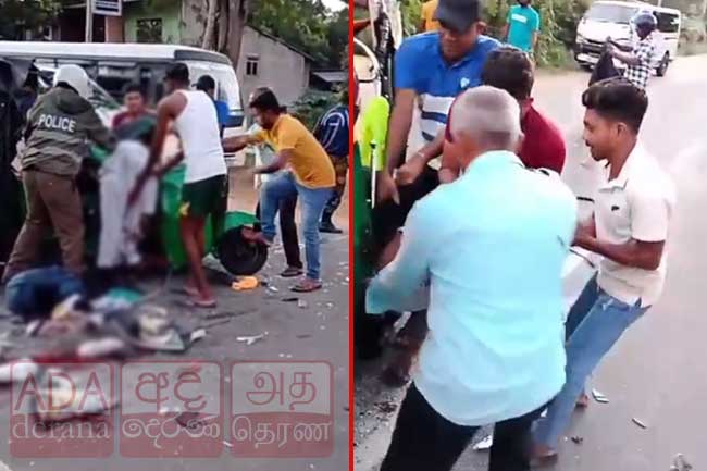 බුත්තල මාරක අනතුර - පියාට මරුට - දරු දෙදෙනාට සහ බිරිදට බරපතළයි