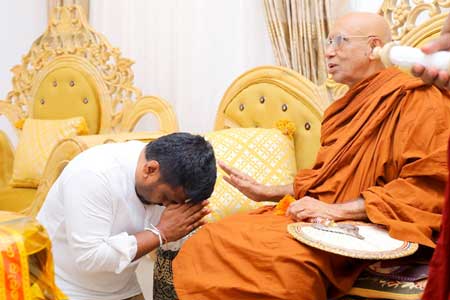 ජනපති රාමඤ්ඤ මහා නිකායේ මහා නාහිමි බැහැදකී