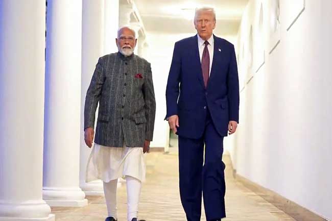 ඉන්දු - අමෙරිකානු නායකයින් අතර සාකච්ඡාවක්