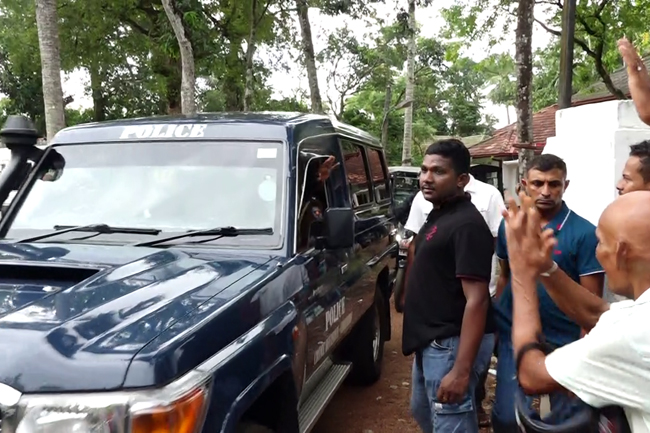 චන්දන කත්‍රිආරච්චිව අත්අඩංගුවට ගැනීම ගැන පොලීසියෙන් නිවේදනයක්