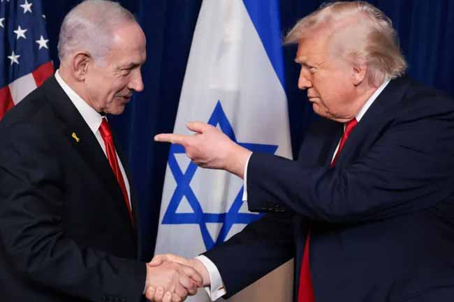 ඊශ්‍රායලය, අමෙරිකාවේ ශ්‍රේෂ්ඨ සගයෙක් බව ට්‍රම්ප් කියයි 