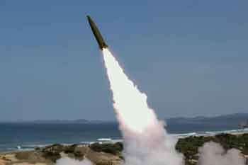 උතුරු කොරියාවෙන් දකුණු කොරියාවට බැලැස්ටික් මිසයිල ප්‍රහාර මාලාවක්