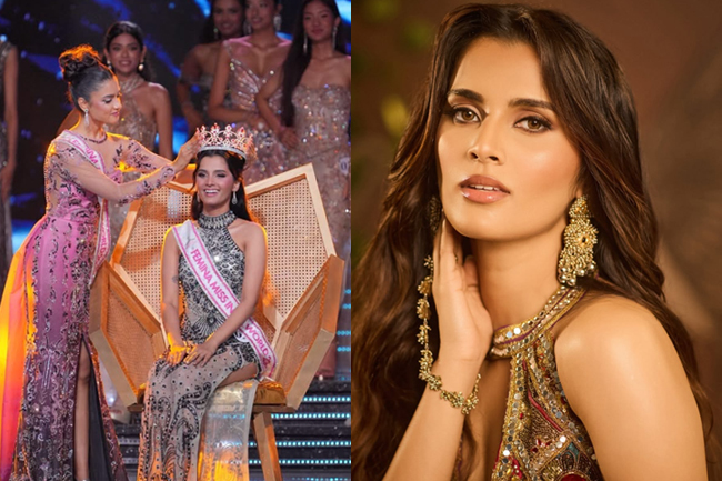 2026 ඉන්දීය රූ රැජිණ කිරුළ සාධ්වී සතිෂ් සේල්ට