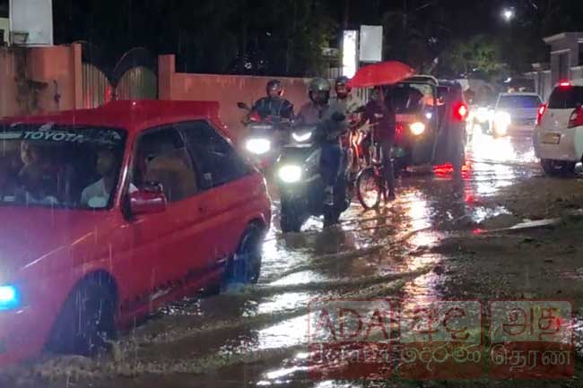 අදත් ප්‍රදේශ රැසකට මි.මී 75 ඉක්මවූ වැසි