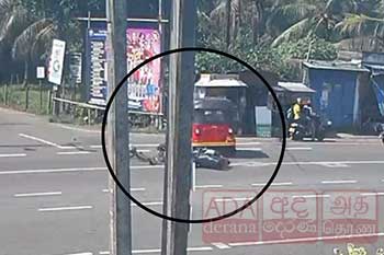 සරසවි සිසුවා රෝහලට යැවූ බිහිසුණු අනතුර -CCTV කැමරාවේ