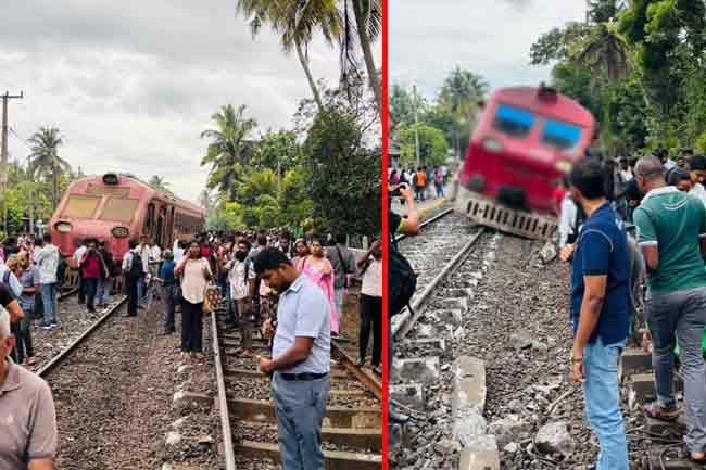 'සාගරිකාගේ' පීලි පැනීම සිල්පර පිටින් යයි ද?