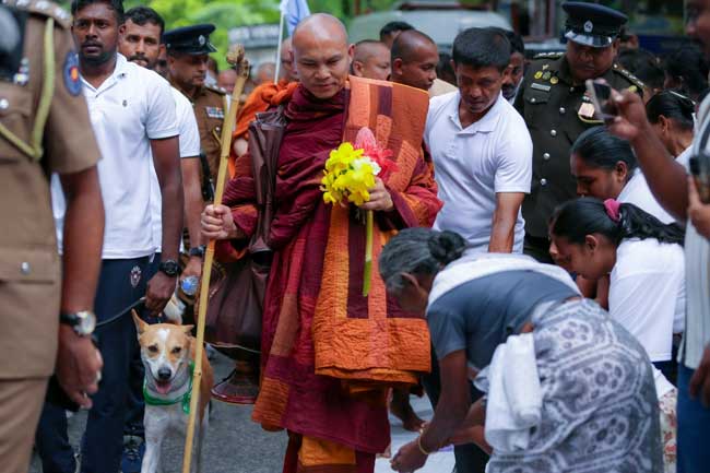 ඒහි පස්සිකෝ සාම පාද යාත්‍රාවේ සිව්වන දිනය අද