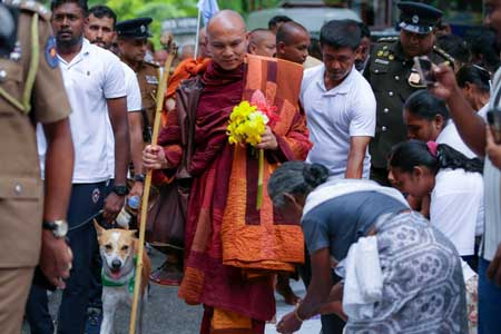 ඒහි පස්සිකෝ සාම පාද යාත්‍රාවේ සිව්වන දිනය අද