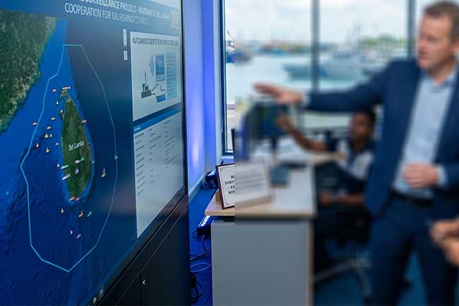 ධීවර නිරීක්ෂණ කටයුතු වෙනුවෙන් නෝර්වේ රජයෙන් AIS චන්ද්‍රිකා තාක්ෂණය