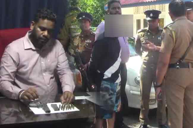 කරන්දෙණිය රාජුගේ ගෙවත්තේ වළ දමා තිබියදී රුසියාවේ නිෂ්පාදිත ගිනිඅවියක් සොයා ගනී