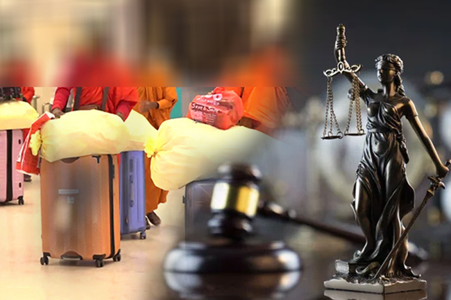 මත්ද්‍රව්‍ය සමඟ අත්අඩංගුවට ගත් චීවරධාරීන් දින 7ක් රඳවාගෙන ප්‍රශ්න කිරීමට නියෝග