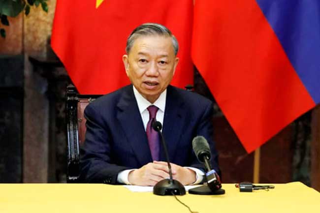 වියට්නාම ජනපති මැයි 8 වනදා ශ්‍රී ලංකා පාර්ලිමේන්තුව අමතයි