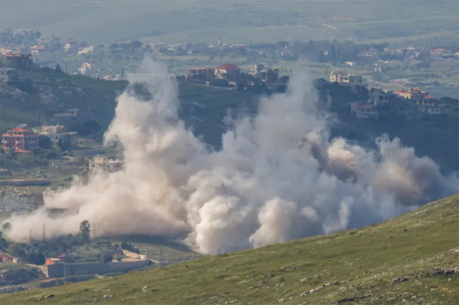 ලෙබනනයේ ජලය බෙදාහැරීමේ මධ්‍යස්ථානයකට ඊශ්‍රායලයෙන් ප්‍රහාර