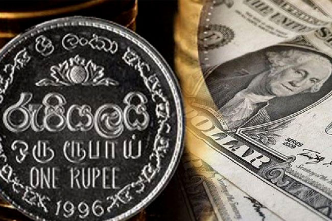 ඩොලරයට සාපේක්ෂව රුපියල 2.9%කින් අවප්‍රමාණය වෙලා