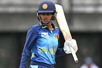 ශ්‍රී ලංකා කාන්තා කණ්ඩායමට විස්සයි විස්ස තරගාවලි ජයක් 
