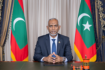 මාලදිවයින් ජනපති අද දිවයිනට