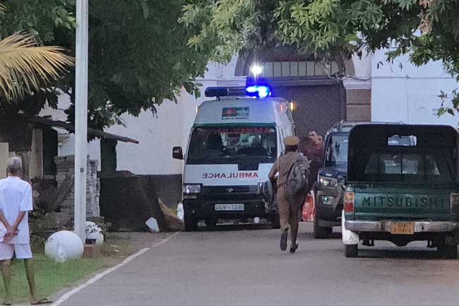 ගාල්ල බන්ධනාගාරයේ වෙඩි තැබීමක්